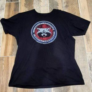 Rocket Racoon T Shirt from Marvel Release Event Guardians of the Galaxy